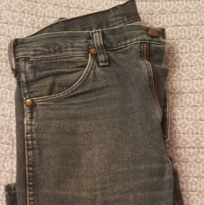 Wranger vtg hug yo ass Jean's perfect cowboy slim